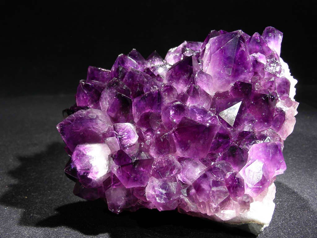 Améthyste brute violette – Pierre de naissance de février l Bracelets Kern