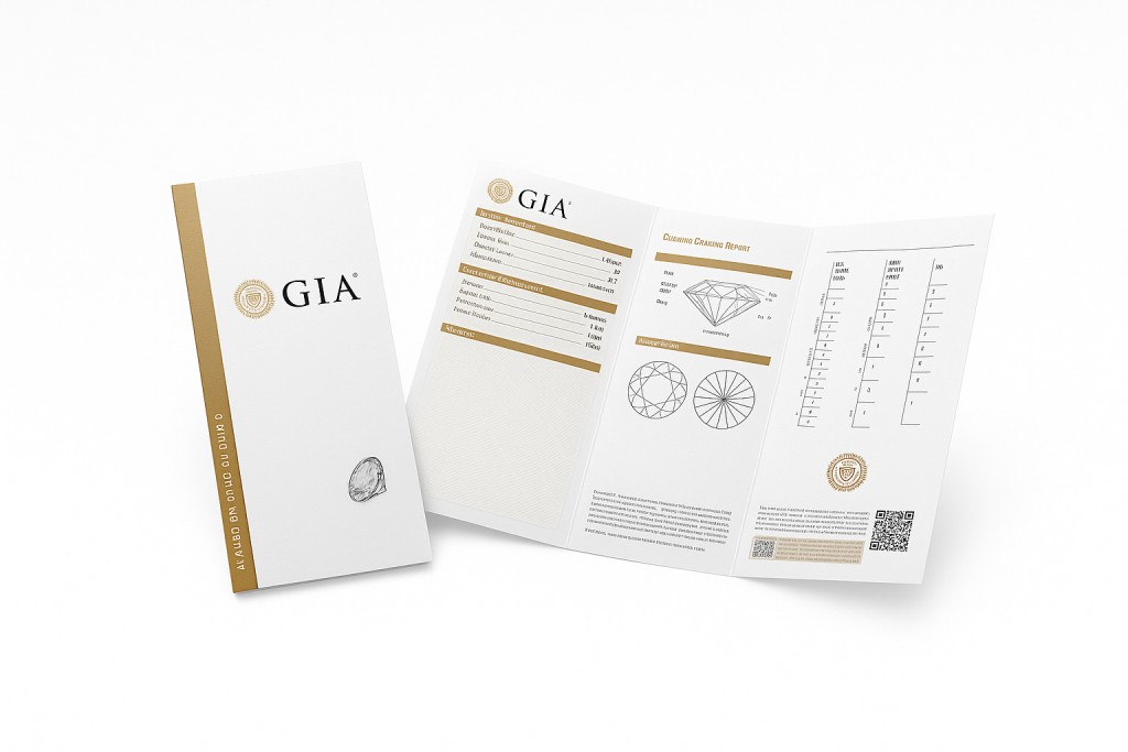 Certificat GIA - Vérification du carat d’un diamant