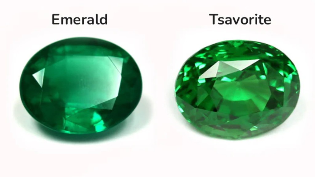Tsavorite vs émeraude – différences entre deux pierres vertes l Bracelets Kern